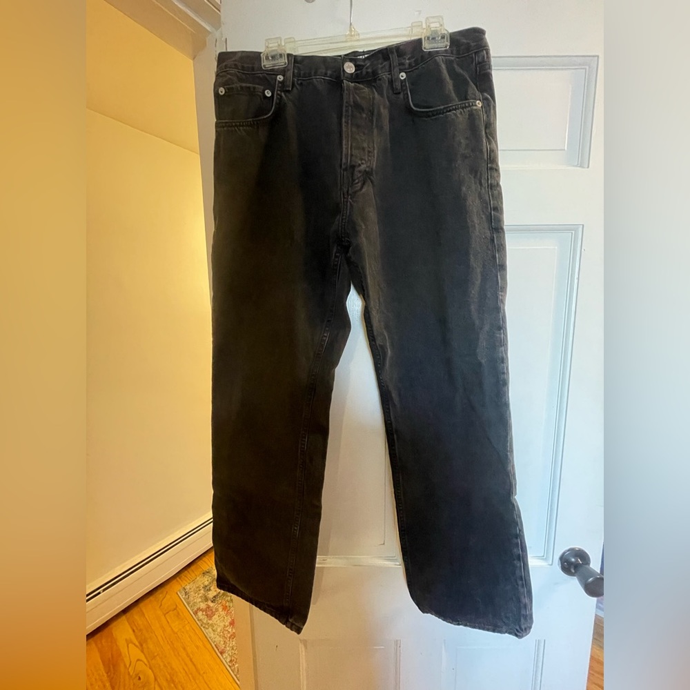 Adaptation Charcoal Denim Jeans. Size 34